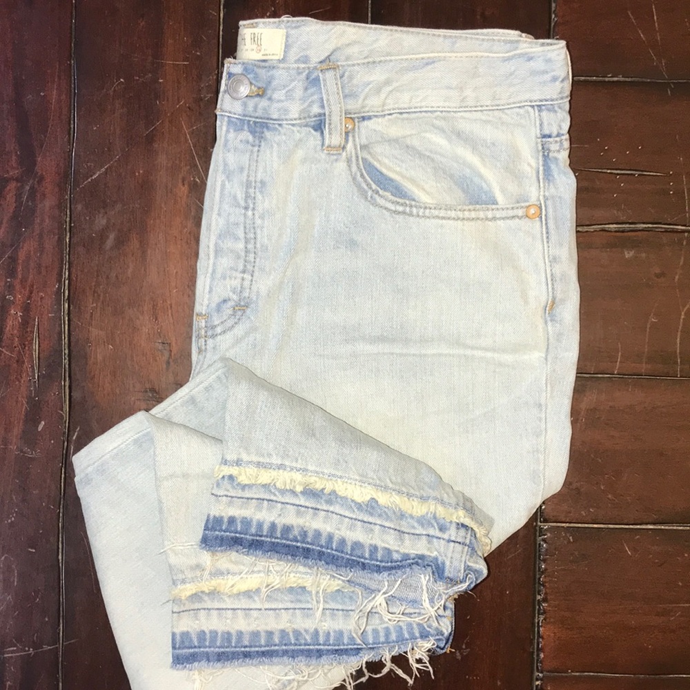 NWOT: Free People Boyfriend Jeans